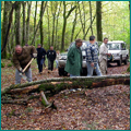 Baroud land découverte de la nature, respect des foret, bivouac nature en entreprise séminaire raid aventure 4x4